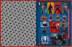 CADERNO CAPA DURA COSTURADO UNIVERSITÁRIO TILIBRA SPIDER M GAME 80F