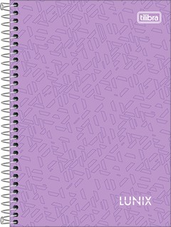CADERNO CAPA DURA TILIBRA ESPIRAL 1/4 LUNIX 80F