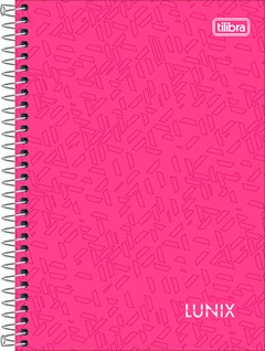 CADERNO CAPA DURA TILIBRA ESPIRAL 1/4 LUNIX 80F