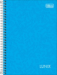 CADERNO CAPA DURA TILIBRA ESPIRAL 1/4 LUNIX 80F