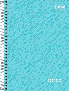 CADERNO CAPA DURA TILIBRA ESPIRAL 1/4 LUNIX 80F