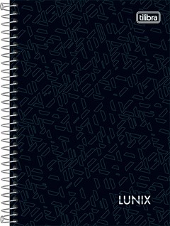 CADERNO CAPA DURA TILIBRA ESPIRAL 1/4 LUNIX 80F