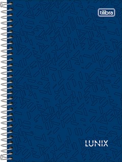 CADERNO CAPA DURA TILIBRA ESPIRAL 1/4 LUNIX 80F