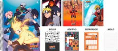CADERNO CAPA DURA UNIVERSITARIO SÃO DOMINGOS NARUTO 20M 320F