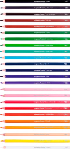 LAPIS COR 36 COR TRIS MEGA SOFT