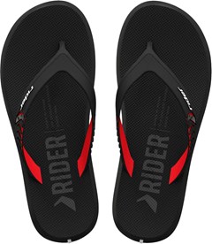 SANDÁLIA RIDER R1 PRIME PRETO/VERMELHO 41