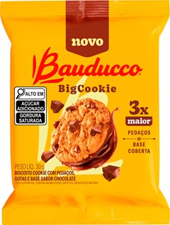 COOKIES BAUDUCCO 30G BIGCOOKIE GOTA CHOCOLATE