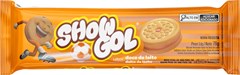 BISCOITO SHOW GOL RECHEADO 76G DOCE LEITE
