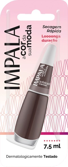 ESMALTE IMPALA BLISTER CREMOSO A COR MODA SOFISTICADO