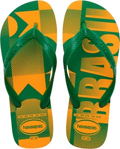 SANDÁLIA HAVAIANAS POP VAI BRASIL COPA AMARELO POP 41/42