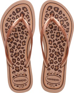 SANDÁLIA HAVAIANAS SLIM ANIMALS ROSE GOLD 39/40