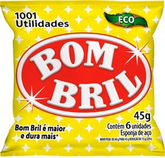 LÃ DE AÇO BOMBRIL 45G 20X6