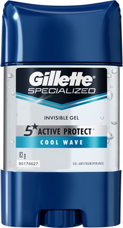 DESOD GEL GILLETE 82G CLEAR COOL WAVE