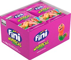 BALA GELATINA FINI 15G MINHOCAS CITRICA
