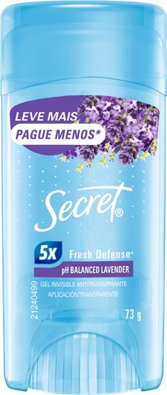 DESODORANTE SECRET GEL 73G LAVENDER