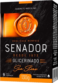 SABONETE SENADOR 130G GLICER SUN STONE