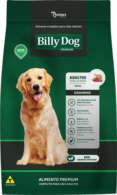 RAÇÃO CÃO BILLY DOG PREMIUM CARNE 7KG