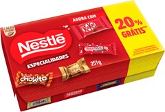 BOMBOM CAIXA NESTLE ESP SORT 251G 20% GRATIS