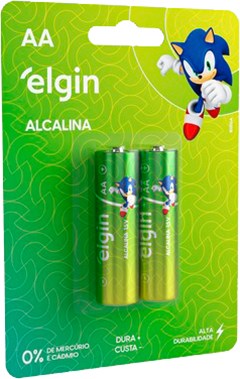 PILHA ELGIN ALCALINA AA BLISTER