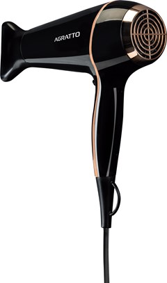 SECADOR DE CABELO AGRATTO DELLA PRETO 1900 WATTS 220 VOLTS