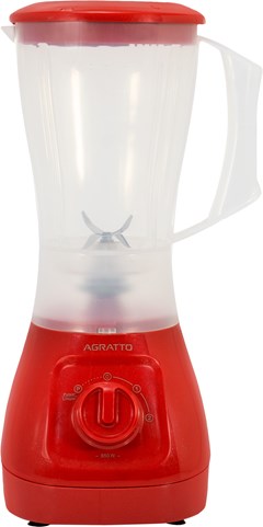 LIQUIDIFICADOR AGRATTO FORZA 2 VELOCIDADES VERMELHO 1,5 LITROS 850 WATTS 220 VOLTS