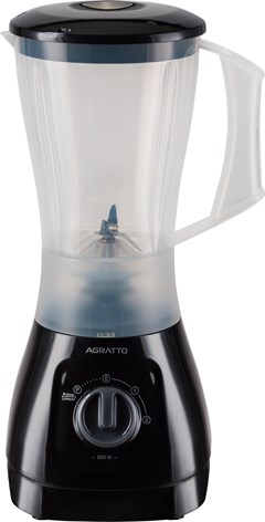 LIQUIDIFICADOR AGRATTO FORZA 2 VELOCIDADES PRETO 1,5 LITROS 850 WATTS 220 VOLTS