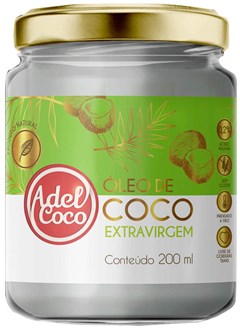 ÓLEO DE COCO EXTRA VIRGEM ADEL COCO 200ML
