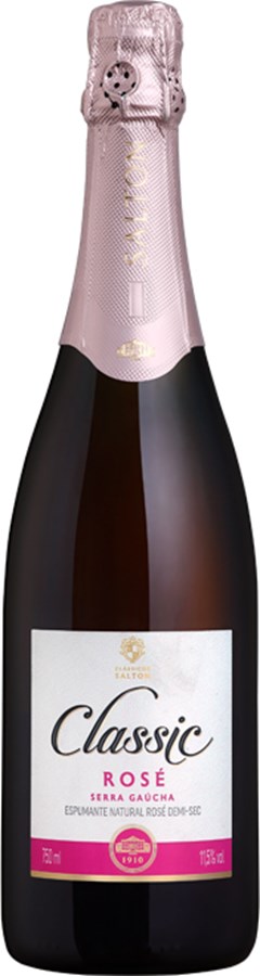 BEBIDA ESPUMANTE SALTON 750ML CLASSIC DEMI SEC ROSE
