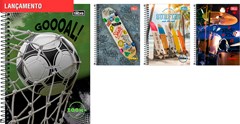 CADERNO CAPA DURA UNIVERSITARIO TILIBRA ZOOM+ MASCULINO 1MATERIAS 96FOLHAS