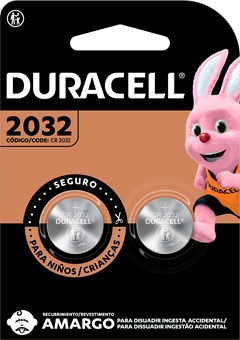 PILHA DURACELL BOTAO CR2032 BLISTER
