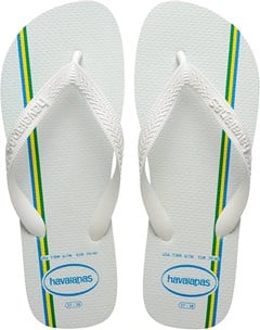 SANDÁLIA HAVAIANAS TOP BRASIL VIBES BRANCO 41/42