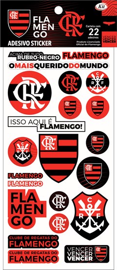 ADESIVO KIT STICKER DECOR FLAMENGO