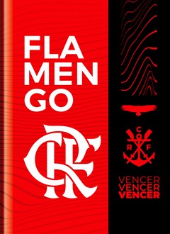 CADERNO CAPA DURA COSTURADO UNIVERSITARIO FLAMENGO 80FLS
