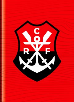 CADERNO CAPA DURA COSTURADO UNIVERSITARIO FLAMENGO 80FLS