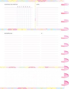 CADERNO CAPA DURA UNIVERSITARIO KIT DISC FASHION 10M 160F