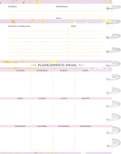 CADERNO CAPA DURA UNIVERSITARIO KIT DISC MARBLE MAJESTY 10M 160F