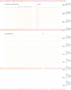 CADERNO CAPA DURA UNIVERSITARIO KIT DISC MARBLE MAJESTY 10M 160F