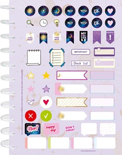 CADERNO CAPA DURA UNIVERSITARIO KIT DISC MYST 10M 160F