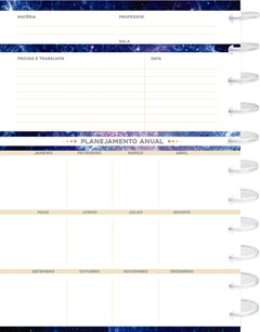 CADERNO CAPA DURA UNIVERSITARIO KIT DISC MYST 10M 160F