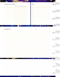 CADERNO CAPA DURA UNIVERSITARIO KIT DISC MYST 10M 160F