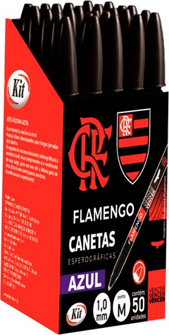 CANETA KIT FLAMENGO 1.0 AZ