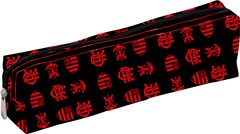 ESTOJO ESCOLAR KIT SIMPLES FLAMENGO DECORADO