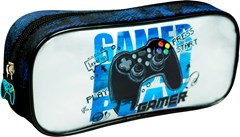 ESTOJO ESCOLAR KIT RETANGULAR INFANTIL M GAMER