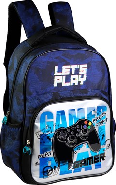MOCHILA INFANTIL KIT PREMIUM GAMER T15