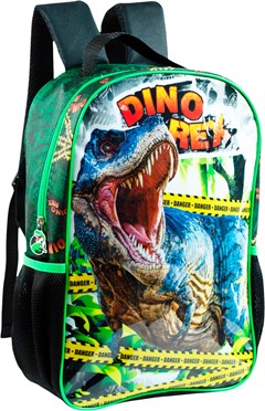 MOCHILA INFANTIL KIT PREMIUM DINO REX T15