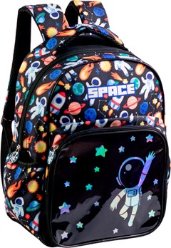 MOCHILA INFANTIL KIT PREMIUM SPACE T15