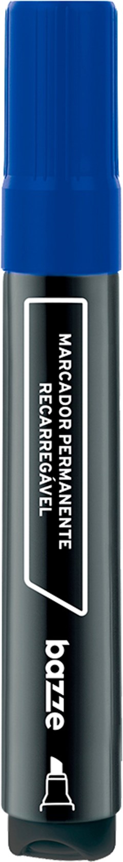 MARCADOR PERMANENTE BAZZE AZUL