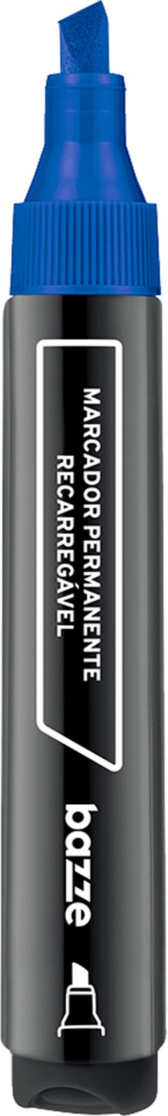 MARCADOR PERMANENTE BAZZE AZUL