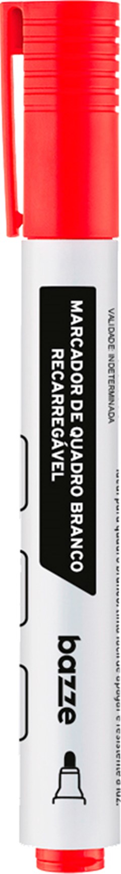 MARCADOR QUADRO BRANCO BAZZE VERMELHO