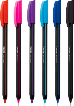 CANETA BAZZE 1.0 LINER SORTIDAS POTE